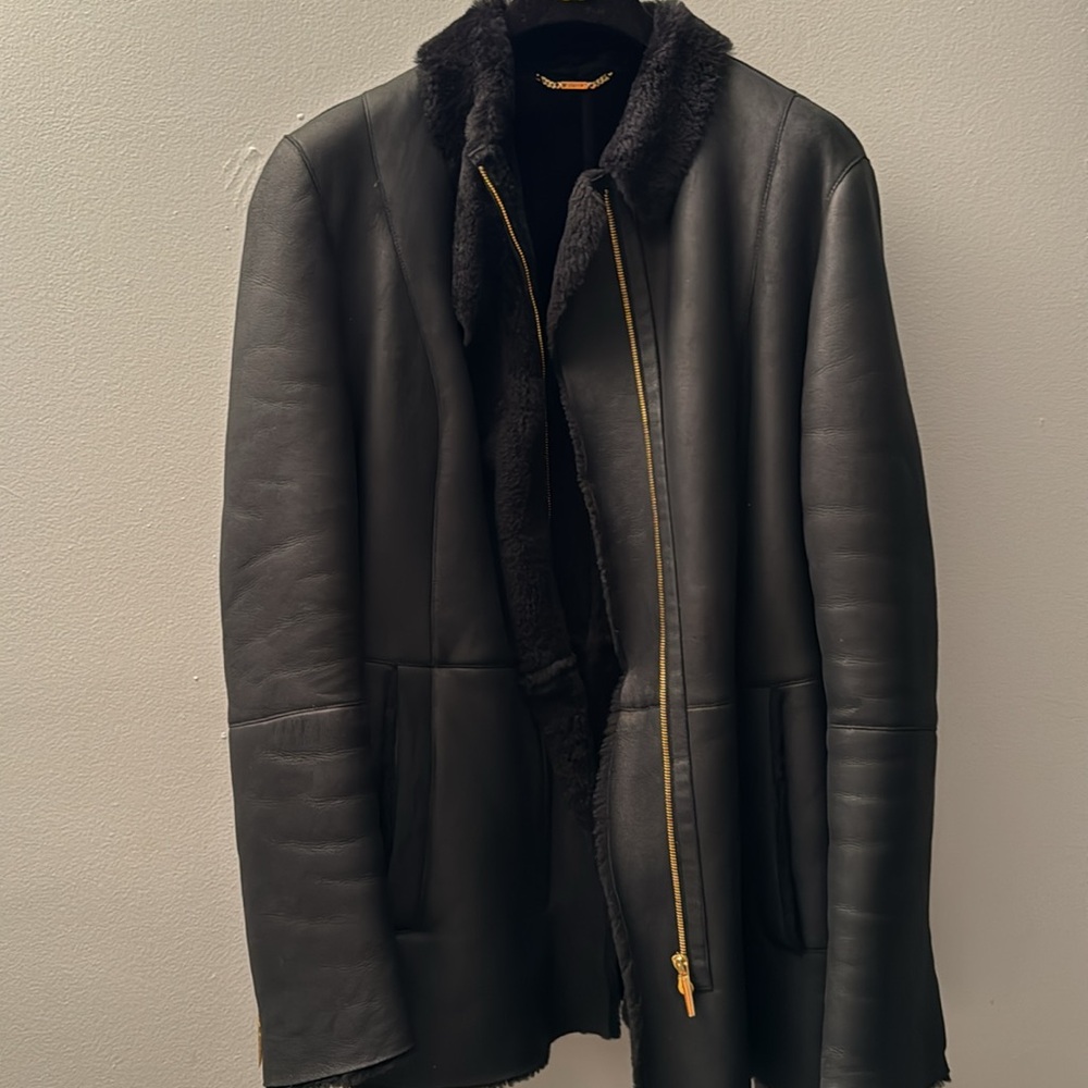 SALE‼️Gucci Leather Coat - Picture 5 of 17